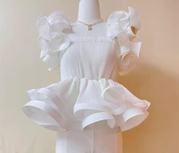 Safiya Cream Elegance Dress