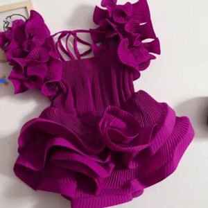 Malaika Ruffle Queen – Royal Purple