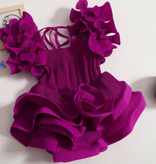 Malaika Ruffle Queen – Royal Purple